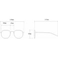 thumbnail image 4 of Lunettes de Soleil Mode de Rue pour Hommes et Femmes (Couleur : E, Taille : 1), 4 of 4