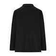 thumbnail image 7 of Weiqiqre Light Weight Jackets Womens Casual Long Sleeve Blazers Solid Color Knit Blazer Work Office Open Front Blazer Jacket, 7 of 7