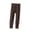 Brown, variant on Men's Thermal Fleece Lined Pants for Cold Weather Warm Thickened Stretch Fit Trousers for Indoor and Outdoor L Size Black