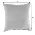 thumbnail image 3 of Jordan Manufacturing 20" x 20" Multicolor Welcome Pineapple Tropical Square Reversible Decorative Throw Pillow with Welt, 3 of 7