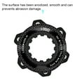 thumbnail image 2 of Aluminum Alloy Centerlock 6-hole Adapter Bike Disc Center Lock Hub Conversion 6 Bolt Disc Brake Rotor Cycling Accessory Black, 2 of 7