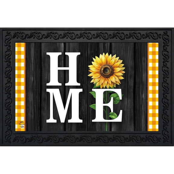 Briarwood Lane Spring Doormat 30x18 Indoor Outdoor Sunflower Home For Spring Doormat
