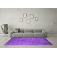 thumbnail image 3 of Ahgly Company Indoor Rectangle Oriental Purple Industrial Area Rugs, 3' x 5', 3 of 4