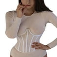thumbnail image 4 of Gaines pour Femmes Couleur Unie Tube Top Taille Resserre-Corps, 4 of 5