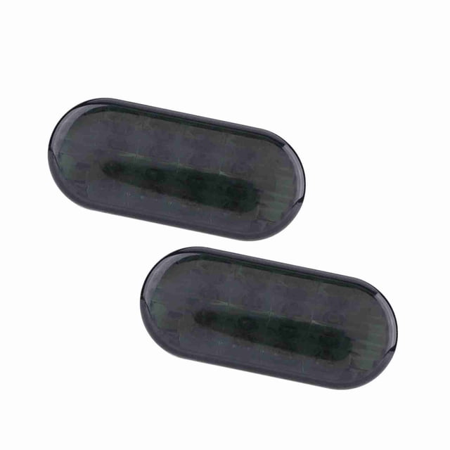 Lente ámbar Ovalada, Luz De Marcador Lateral De Liquidación De Camión De Remolque LED, Lente Negra Para MK4 B5 B5.5