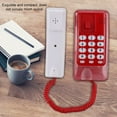 thumbnail image 5 of Hotel Telephone,Wall Mount Landline Telephone Extension No Caller ID Home Phone For Hotel Family,Telephone, 5 of 8