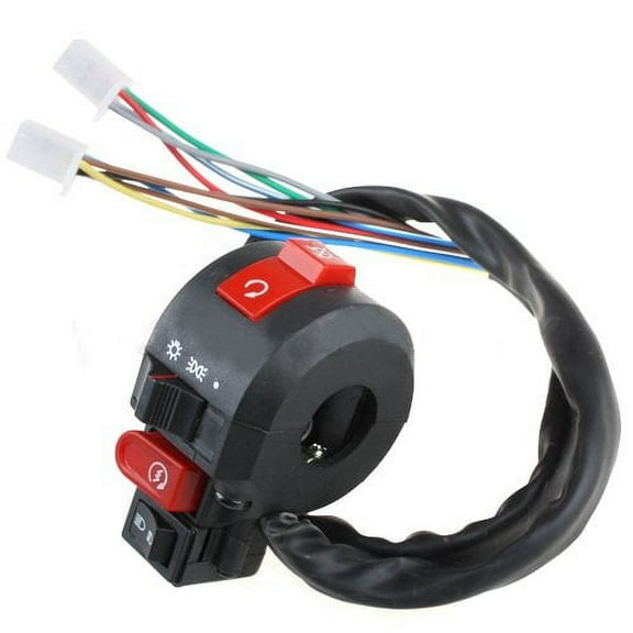 Left Handlebar Main Switch Starter Assembly - 9 Wire - 125cc 110cc Taotao ATV Quad Headlight Kill