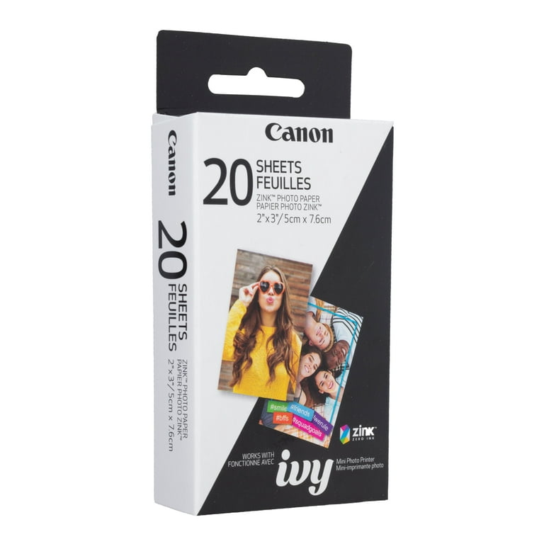 Canon Zink Photo Paper Pack (20 Sheets)