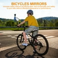 thumbnail image 6 of Phenofice Mirror For Bike Handlebar Round 1 Pair Black, 6 of 8