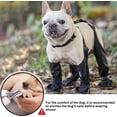 thumbnail image 6 of Puppy Suspender Boots, Dog Paw Boot Leggings, Reliable Breathable Paw Protecter Booties,Easy to Wear Dog Snow Boot Legging,Dog Snow Boots for Small and Medium Dogs-S, 6 of 7