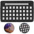 thumbnail image 1 of 36-Piece Metal Leather Stamping Tool Set with Printing Handle Stamps, 1 of 5