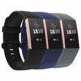 thumbnail image 1 of adepoy Compatible with Fitbit Charge 3 Bands for Women Men Large Small, Adjustable Replacement Wristbands for Fitbit Charge 3 and Fitbit Charge 3 SE, 3 Pack, 1 of 7