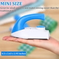 thumbnail image 2 of Mini Heat Press Machine Adjustable Temperature Heat Press Mini Iron Portable Handy Electric Iron with Charging Base Accessories for Transfer Vinyl Projects Clothes DIY T-Shirts Shoes Hats Small Heat, 2 of 7