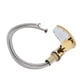 thumbnail image 4 of Grifo moderno de cascada Sincero para fregadero de cocina color Oro, 4 of 10