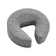 thumbnail image 4 of Almohada de apoyo facial con masaje y reposacabezas ergonómico, cojín universal de espuma viscoelástica para Gris oscuro, 4 of 9