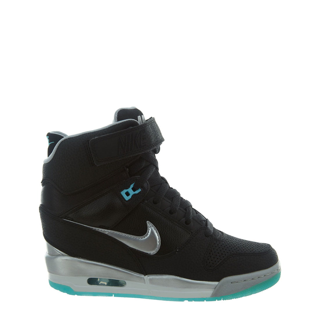 consultant Vrijstelling optocht NIKE Air Revolution Sky Hi Women/Adult shoe size 8.5 Casual 599410-014  Black Metallic Silver Clearwater White - Walmart.com