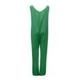 thumbnail image 4 of Yuwull Women Casual Loose Long Bib Pants Wide Leg Jumpsuits Baggy Cotton Rompers Overalls with Pockets Summer Linen Pants, 4 of 7