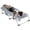 Gray, variant on 3-in-1 Folding Tanning Lounge Chair with Face & Arm Holes, 5-Position Adjustable Lay Flat Chaise, Heavy Duty 400 LBS Portable Beach Patio Pool Lawn Sunbed