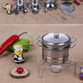 thumbnail image 3 of Exquisite Toy Cookware Playset, Stainless Steel Pots and Pans for Creative Pretend Play House, Riveted Construction Ensures Quality & Safety, Ideal Gift for Little Chefs (27 Piece), 3 of 5
