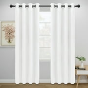 Easy-Going Solid Print Grommet Blackout Curtain Panel, 52" x 84" 2 Panels