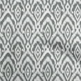thumbnail image 1 of oneOone Cotton Silk Gray Fabric Ikat Sewing Craft Projects Fabric Prints By Yard 42 Inch Wide, 1 of 6