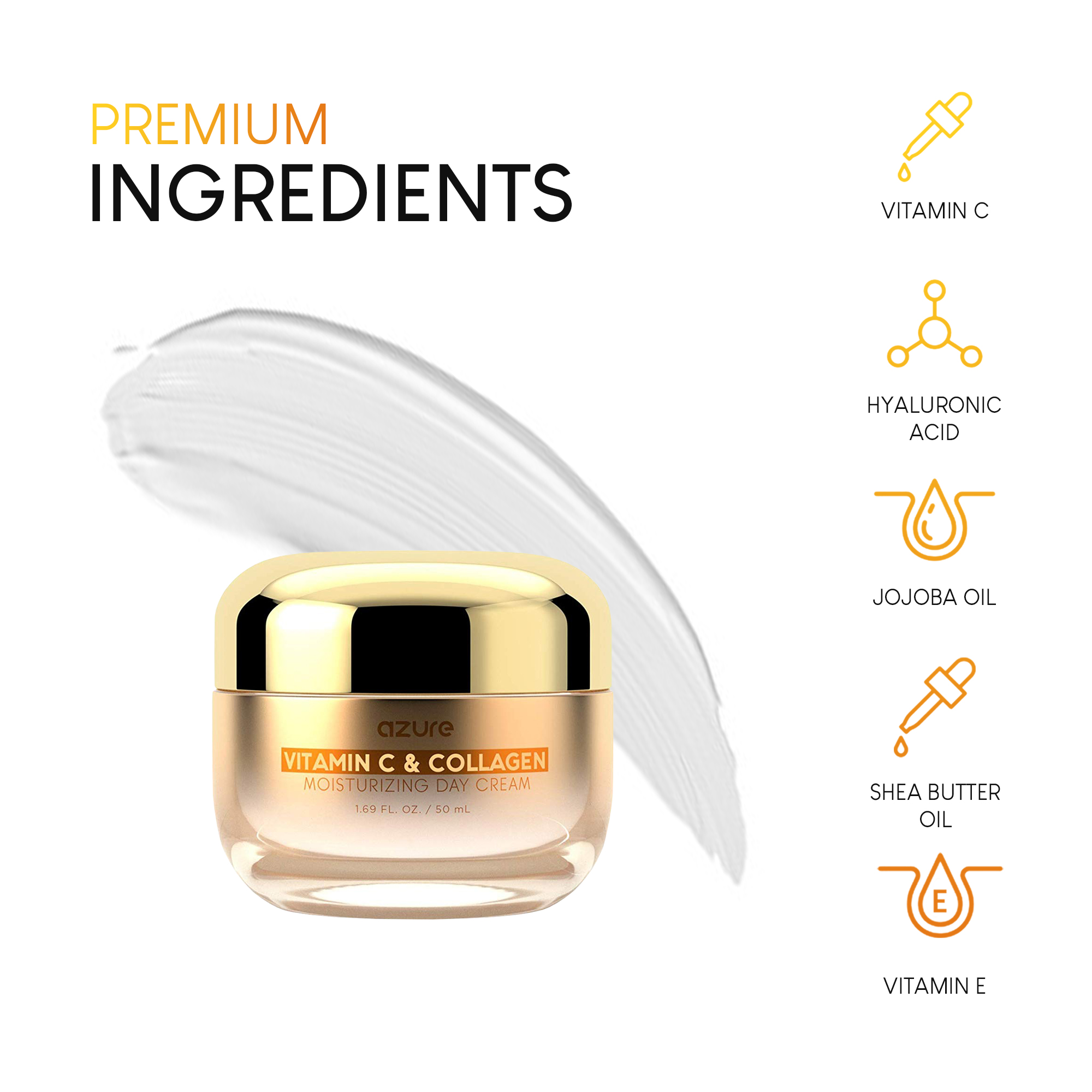 azure vitamin c and collagen moisturizing facial oil