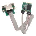 thumbnail image 1 of Gigabit Ethernet  Card, 1000/100/10Mbps M.2 A+E Single Port  Card  for Computer, 1 of 7