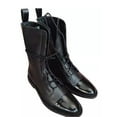 thumbnail image 1 of Julyccc Womens Flat Lace Up Combat Ankle Boots, 1 of 3