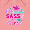 thumbnail image 4 of Inktastic Back to School I'm Bringing Sass To The Class with Crown Girls Baby Bodysuit, 4 of 5