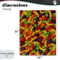 thumbnail image 4 of Stupell Industries Modern Retro Assorted Fruit Candy Canvas Art, 24 x 30, by LISH Creative, 4 of 8