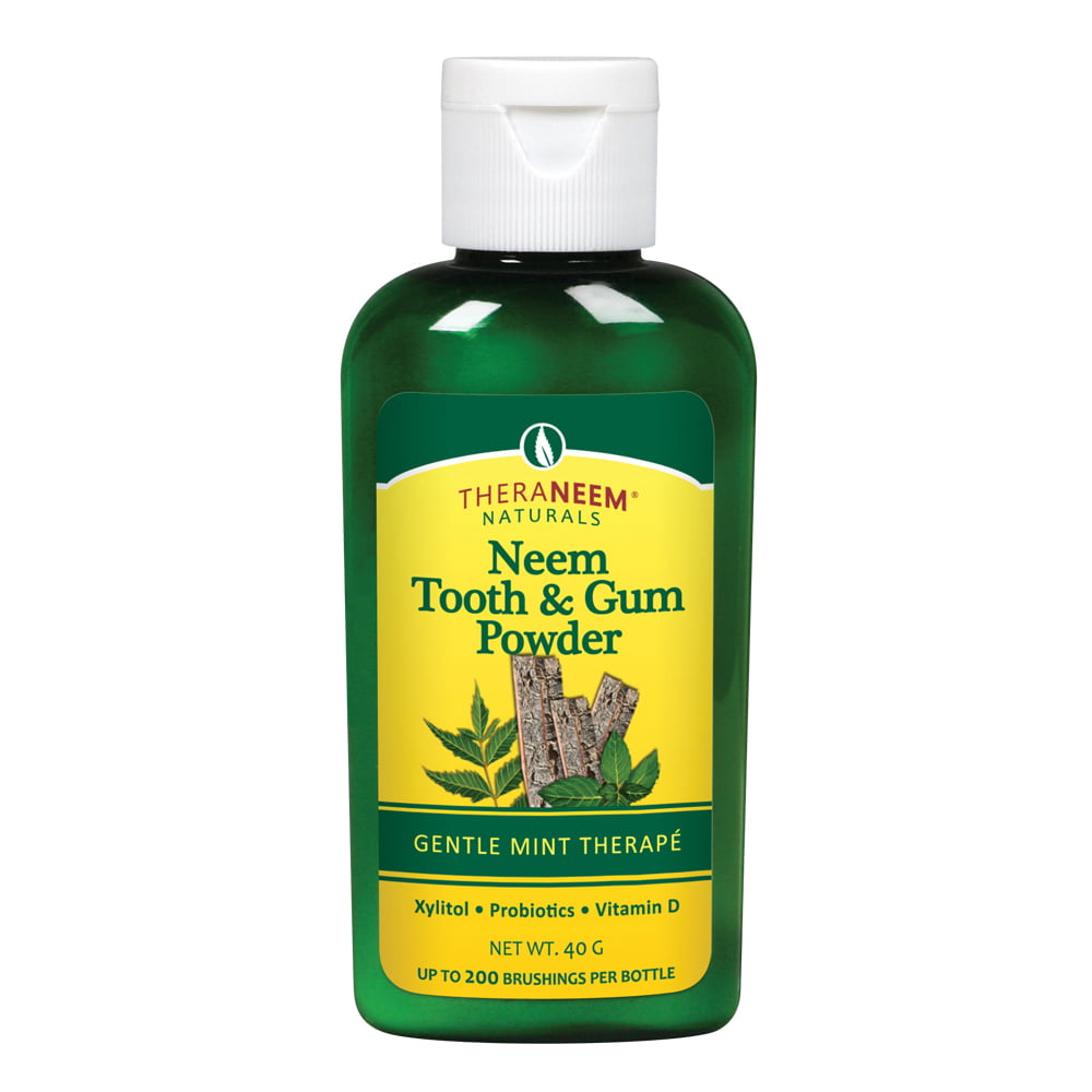Theraneem Tooth And Gum Powder Supports Healthy Teeth And Gums With