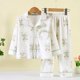 thumbnail image 2 of Odeerbi 3-16 Años Pijamas de Algodón Para Niños Y Niñas Con Solapa Con Muescas Y Manga Larga Pantalones Suaves Estampados Ropa de Dormir Juegos de Pijamas de Dos Piezas, 2 of 3