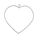 thumbnail image 3 of Marco de corona de corazón de amor, decoración del Día de San Valentín, decoración de boda, anillo de Metal, círculo de hierro para pared de corona, 3 of 8