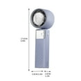 thumbnail image 3 of XGFHYJEH Hand Held Fan, Mini Fan Handheld, Hand Held Fan Rechargeable, Portable Folding Hand Held Cooling Fan, 3 of 5