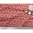 thumbnail image 2 of Soimoi Polyester Crepe Fabric Text & Tiger Face Cartoon Fabric Prints by Yard 42 Inch Wide, 2 of 3