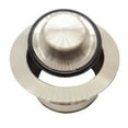 thumbnail image 4 of Westbrass 3-1/2" EZ-Mount Kitchen Sink Waste Disposal Drain Trim Set, Satin Nickel, 4 of 8