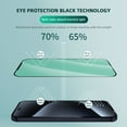 thumbnail image 2 of ZYQEEE 3 Pack Anti Blue Light Screen Protector Compatible for iPhone 13 Pro - 6.1", Green Light Eye Protection Tempered Glass, Bubble-Free, 2 of 9