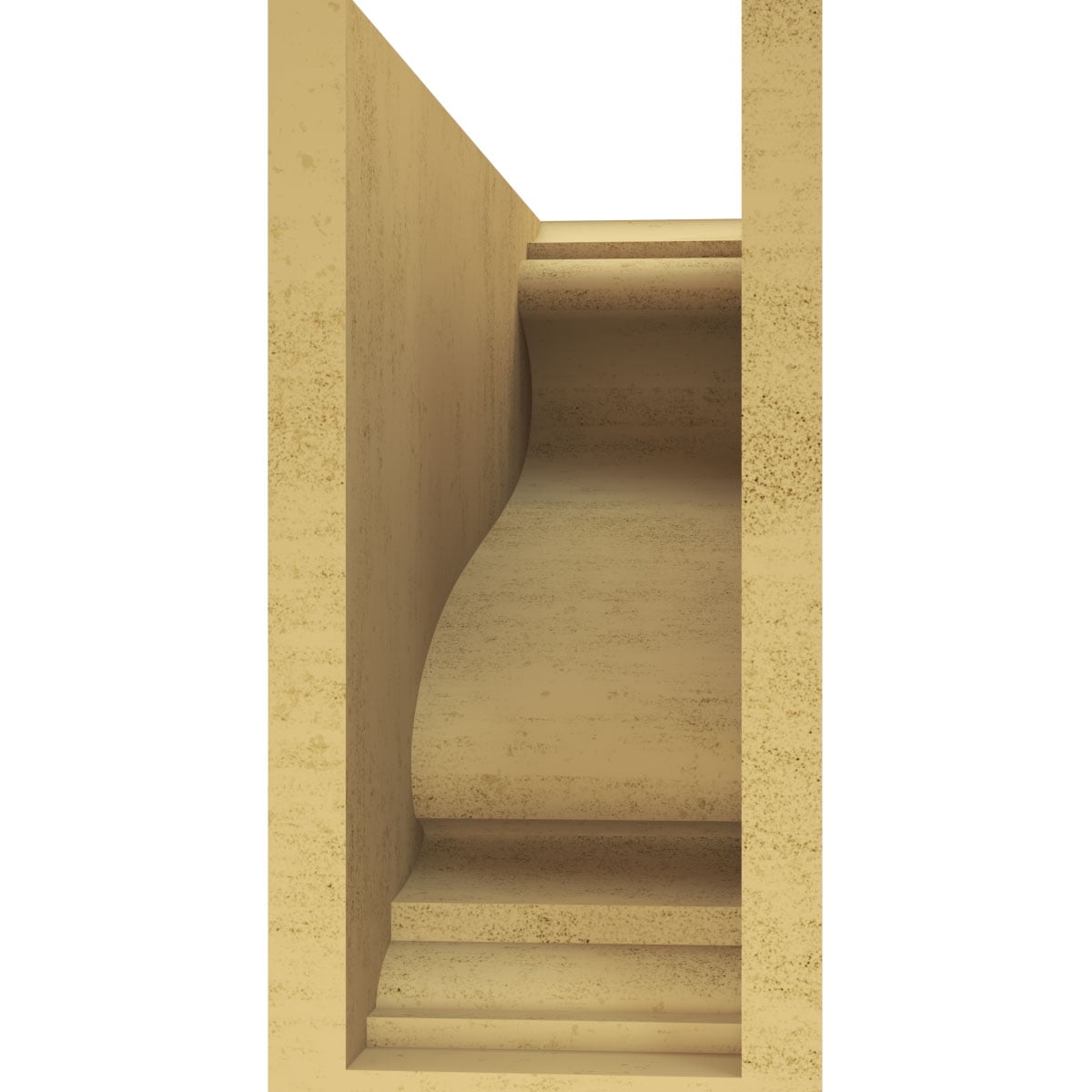 7"W x 21"D x 14"H Classic Scroll Rough Cedar Woodgrain TimberThane Corbel, Primed Tan