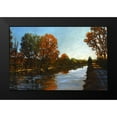 thumbnail image 2 of Braithwaite, Bruce 18x13 Black Modern Framed Museum Art Print Titled - Fall Canal 2, 2 of 5