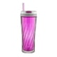 thumbnail image 3 of Vaso Flex Tumbler 24oz Autoclose Con Popote Orquidia Contigo Color Violeta blanco, 3 of 6