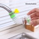 thumbnail image 2 of Ounissouiy Grifo de fregadero para ahorro de agua, grifo de ducha de plástico, extensor ajustable, accesorios adaptadores flexibles universales Suministros de limpieza para el hogar verde 4 versión, 2 of 6