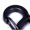 thumbnail image 4 of AVEKI Installation Facile Collier Fermoir Poussoir Ressort Interrupteur S-Type Noir 16mm 0516M, 4 of 4
