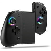 Binbok Switch Joy-Cons: Nintendo Switch, Rechargeable, Switch OLED, Dual Motor, 400mAh*2 Battery, Black