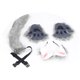 thumbnail image 5 of Diadema De Felpa Con Cola, Conjunto De Orejas, Lobo De Piel Sintética De Alta Simulación, 5 of 7