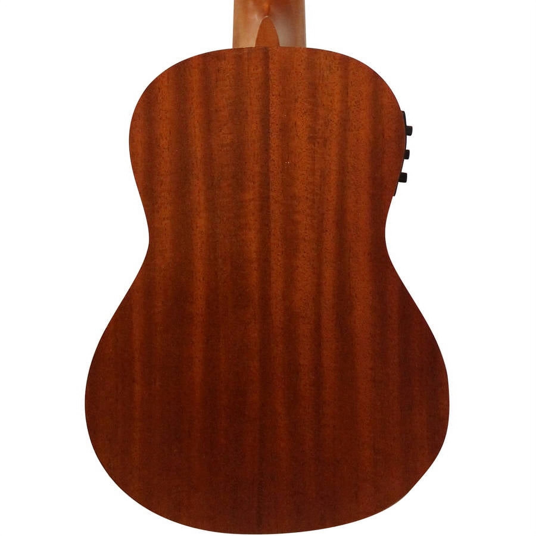 Sawtooth Mahogany Series Concert Ukulele with Preamp and Quick Start Guide