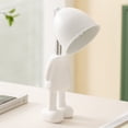 thumbnail image 2 of Lámpara de mesa Lámpara de fusión de cera para aromaterapia Robot decoración de personalidad lámpara de fragancia sin humo para dormitorio luz nocturna regulable Eccomum Lámpara de mesa, 2 of 5