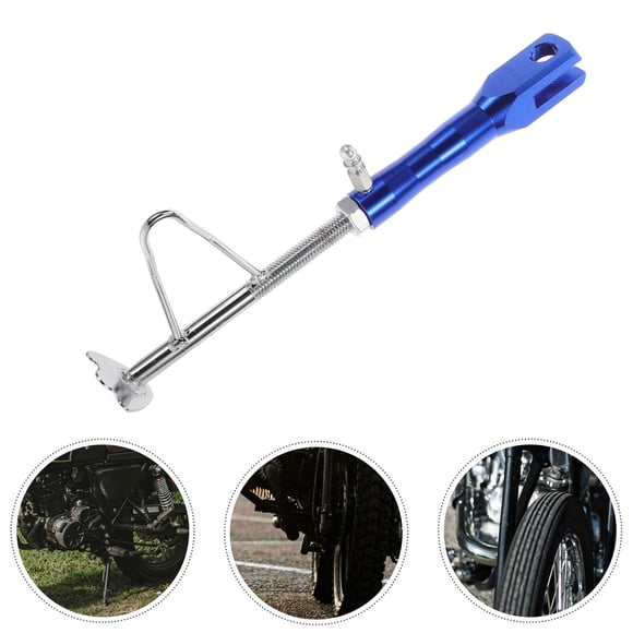 HONMEET Adjustable Kickstand for Pit Bike Alloy Blue 1Pack for Riders
