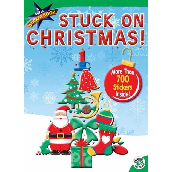Stuck on Christmas! : A Mega Sticker Book (Paperback)