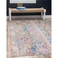 thumbnail image 1 of Unique Loom 3143293 5 x 8 ft. Prado Basilica Rectangular Rug, Light Green, 1 of 2