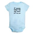 thumbnail image 5 of iDzn Pack of 2, If Mom Says No & I was Told There Would Be Tacos Funny Rompers For Babies, Newborn Baby Unisex Bodysuits, Infant Jumpsuits, Toddler 0-24 Months Kids One-Piece Oufits, 5 of 5